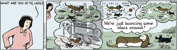 Fred Basset on Friday June 17, 2011 Comic Strip