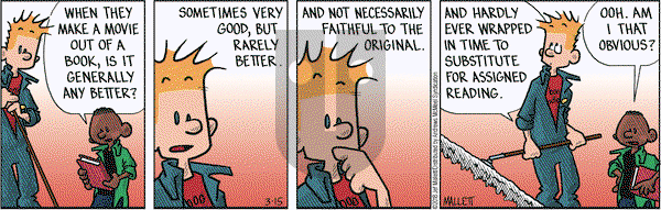 Frazz on Thursday March 15, 2018 Comic Strip