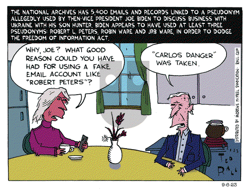 Ted Rall - Wednesday September 6, 2023 Comic Strip