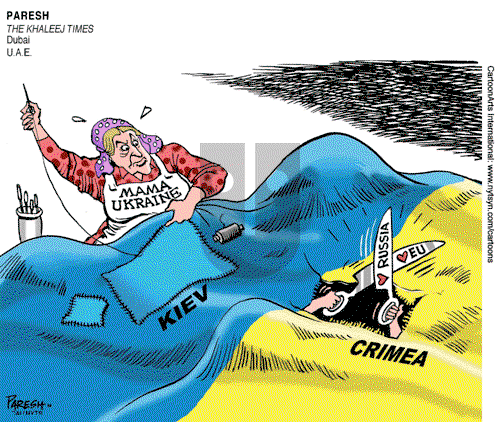 Views of the World on Sunday March 16, 2014 Comic Strip