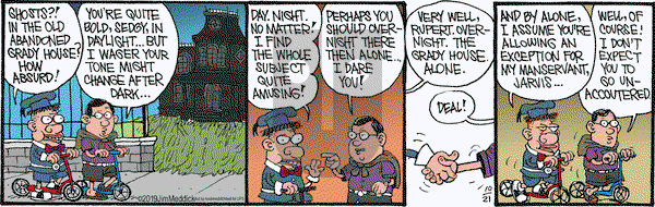 Monty on Monday October 21, 2019 Comic Strip