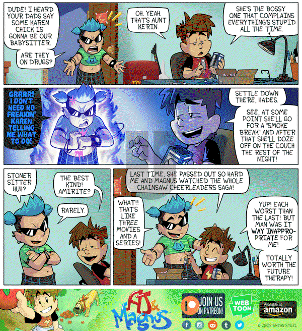 AJ and Magnus - Tuesday September 13, 2022 Comic Strip