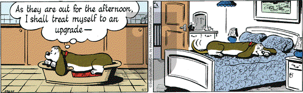Fred Basset on Thursday June 7, 2018 Comic Strip
