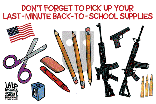 Lalo Alcaraz on Friday September 6, 2024 Comic Strip
