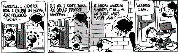 Rose is Rose on Thursday September 26, 1991 Comic Strip