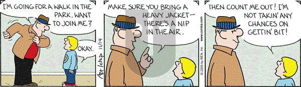The Born Loser on Saturday November 14, 2009 Comic Strip