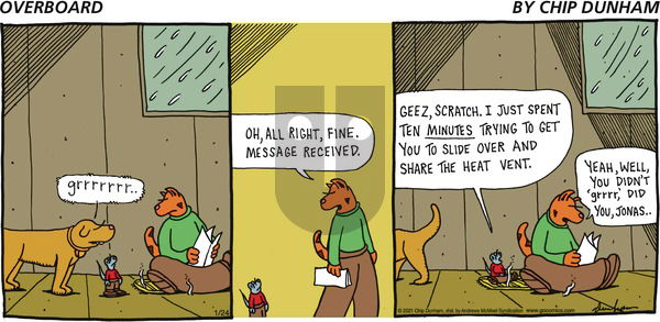 Overboard on Sunday January 24, 2021 Comic Strip