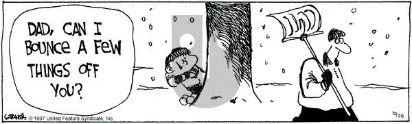 The Buckets on Tuesday October 28, 1997 Comic Strip