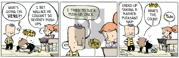 Wallace the Brave - Wednesday February 15, 2017 Comic Strip