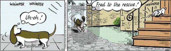 Fred Basset on Thursday March 5, 2020 Comic Strip