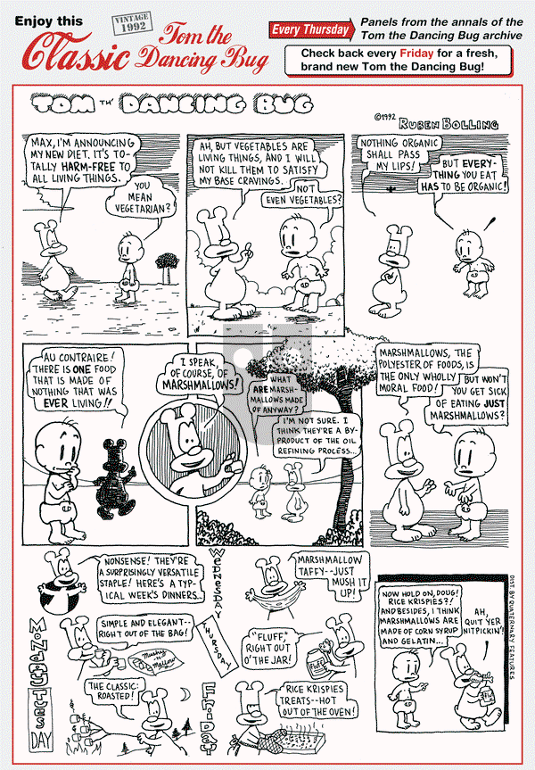 Tom the Dancing Bug on Thursday November 13, 2025 Comic Strip