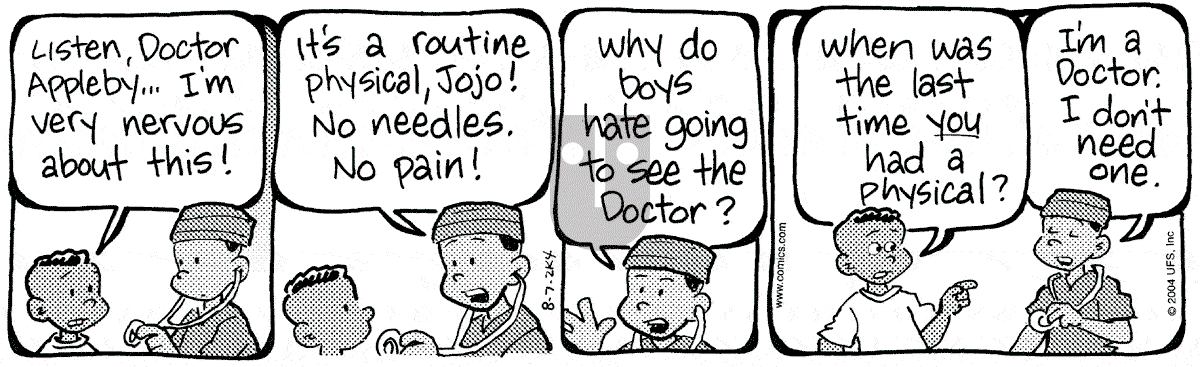 JumpStart - Saturday August 7, 2004 Comic Strip