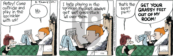 Cul de Sac - Friday July 19, 2024 Comic Strip