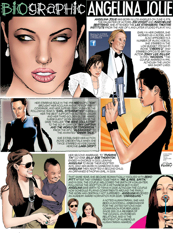 Biographic on Sunday August 29, 2010 Comic Strip