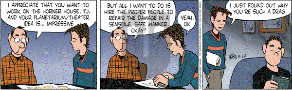 Luann on Saturday November 22, 2008 Comic Strip
