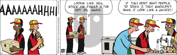 Lucky Cow on Thursday January 6, 2005 Comic Strip