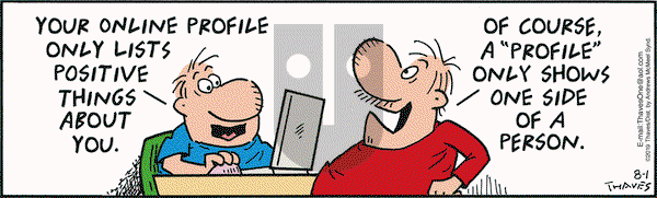 Frank and Ernest on Thursday August 1, 2019 Comic Strip
