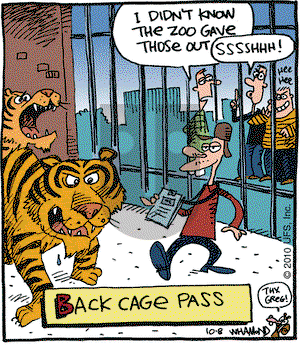 Reality Check on Friday October 8, 2010 Comic Strip