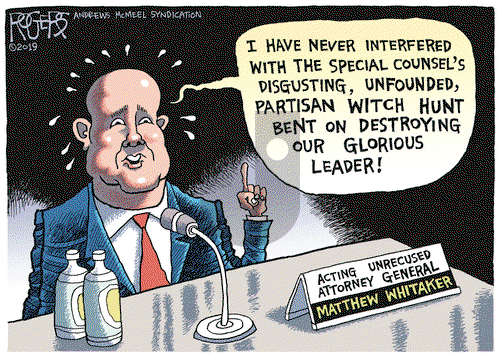 Rob Rogers on Saturday February 9, 2019 Comic Strip