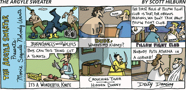 The Argyle Sweater on Sunday August 15, 2010 Comic Strip