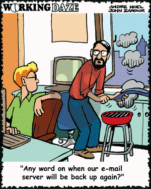 Working Daze on Thursday September 12, 2002 Comic Strip