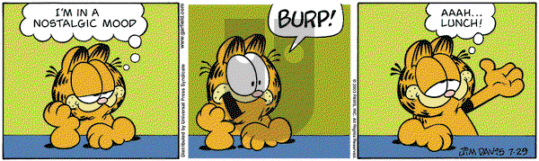 Garfield on Tuesday July 29, 2003 Comic Strip