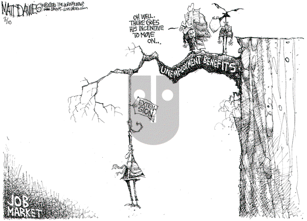 Matt Davies - Wednesday March 10, 2010 Comic Strip