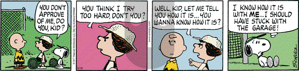 Peanuts - Thursday May 16, 2024 Comic Strip
