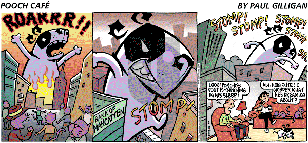 Pooch Cafe - Sunday July 4, 2004 Comic Strip