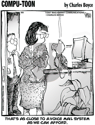 Compu-toon on Monday March 12, 2007 Comic Strip