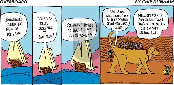 Overboard on Sunday October 19, 2014 Comic Strip