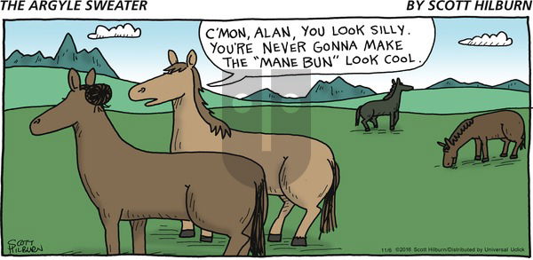 The Argyle Sweater on Sunday November 6, 2016 Comic Strip