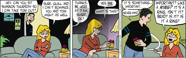 Luann on Monday February 11, 2013 Comic Strip