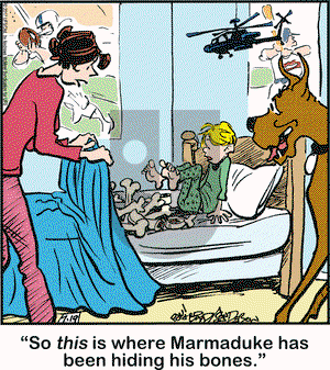 Marmaduke on Wednesday July 19, 2017 Comic Strip