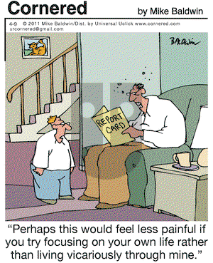 Cornered on Saturday April 9, 2011 Comic Strip
