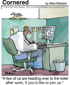 Cornered on Monday July 26, 2021 Comic Strip