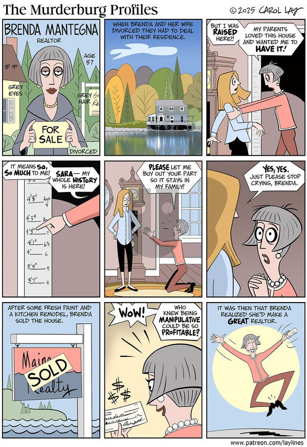 Lay Lines on Monday April 21, 2025 Comic Strip
