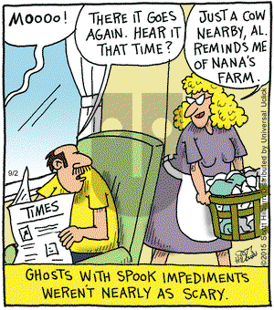 The Argyle Sweater on Wednesday September 2, 2015 Comic Strip