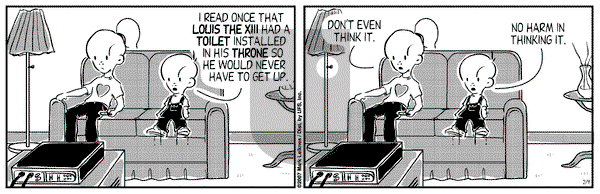 Cow and Boy Classics on Friday February 9, 2007 Comic Strip