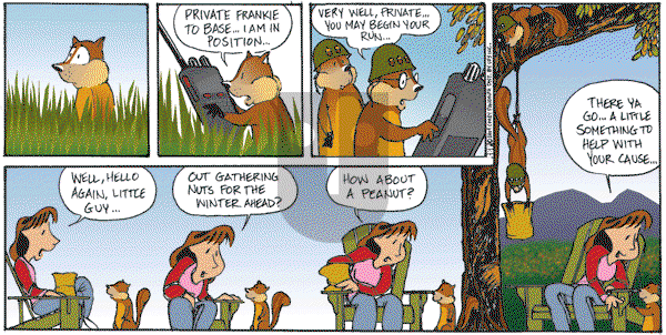 Barkeater Lake on Sunday April 1, 2012 Comic Strip