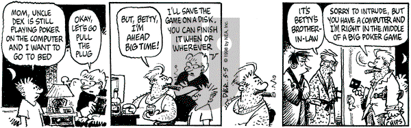 Betty on Tuesday May 5, 1998 Comic Strip