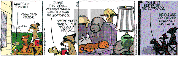 Over the Hedge on Monday October 15, 2007 Comic Strip