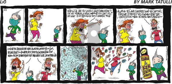 Lio on Sunday August 23, 2020 Comic Strip