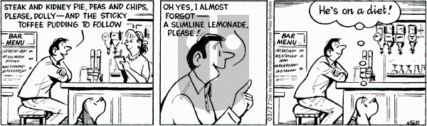 Fred Basset on Friday March 27, 2009 Comic Strip