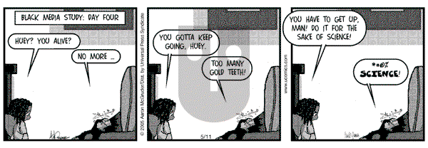 The Boondocks on Wednesday December 12, 2012 Comic Strip