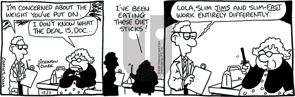 Lola on Thursday December 7, 2006 Comic Strip