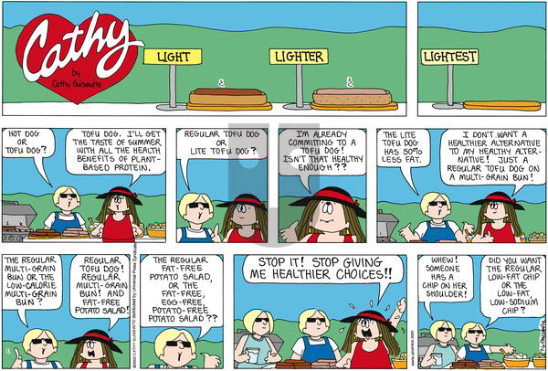 Cathy Classics - Sunday July 6, 2025 Comic Strip