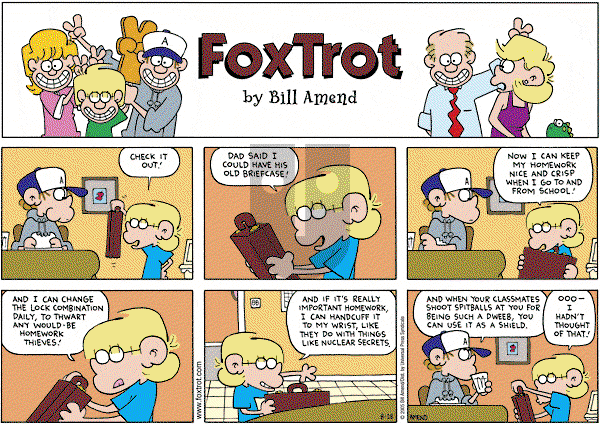 FoxTrot on Sunday August 28, 2005 Comic Strip
