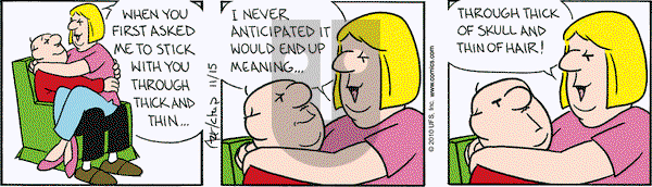 The Born Loser on Monday November 15, 2010 Comic Strip