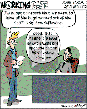 Working Daze on Thursday October 28, 2004 Comic Strip